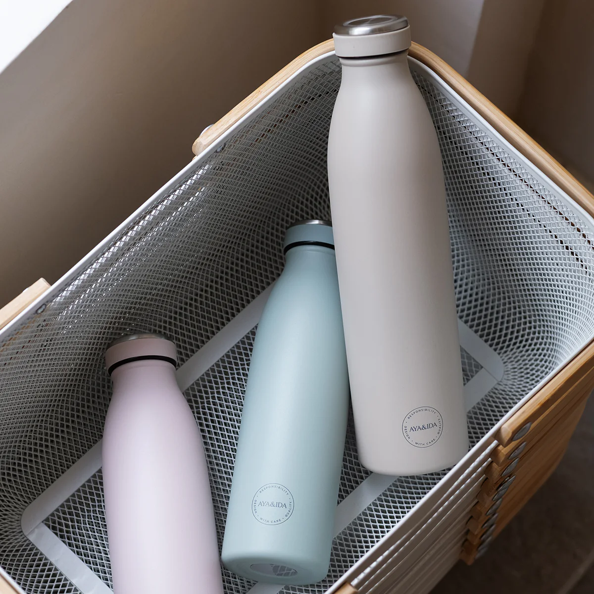 Aya & Ida Bottle Mint Green 500ml - Image 3
