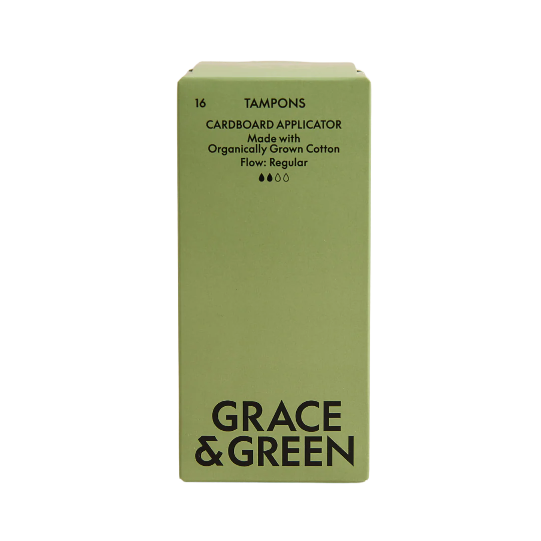 Grace & Green Applicator Tampons Regular Organic